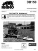Thumbnail Rhino BOOM ARM MOWER DB150 Operators Manual