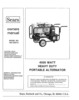 Thumbnail Sears owners manual MODEL NO. 580.326010