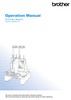 Thumbnail Brother 882-T51 Operation Manual