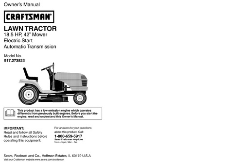 Product picture 18.5 HE 42 Mower Model
