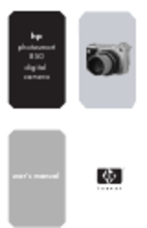 Product picture Hp Photosmart 850 User Manual (112 pages)