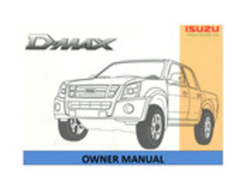 Product picture  Isuzu D-Max Owners Manual