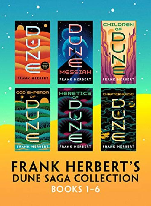 Product picture Frank Herberts Dune Saga Collection Books 1 - 6 